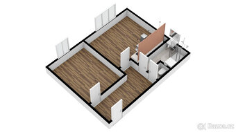 Pronájem bytu 2+kk, 50 m2, Praha 3 - Žižkov, ul. Jeseniova. - 17