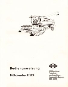 Kombajn E 517 katalog náhradních dílů - 17