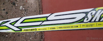 Běžky FISCHER SALOMON Skate, boty Combi 7,5, Hůlky - 17