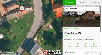 RD Chotělice 93, 503 53 Smidary, okr. Hradec Králové, katast - 17