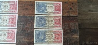 Bankovky a státovky 1919-1945, ČSR. Protektorát. - 17