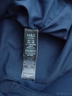 Marks & Spencer dámské pouzdrové midi šaty vel. M/L nové - 17
