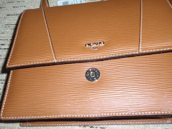 Nová značková kožená kabelka - PICARD ( s cedulkami ) - 17