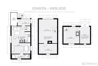 Prodej chaty 93 m2, pozemek 490 m2, Holice Podlesí - 17