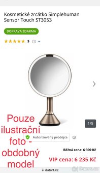 Simplehuman Kosmetické zrcadlo s LED osvětlením ST3209 - 17