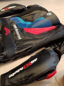 BMW M-Pánská kožená moto kombinéza, jednodílná - 17