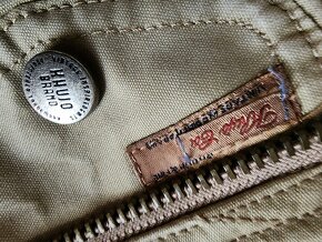 KHUJO jarní/podzimní kabátek trenčkot s páskem s logy - 17