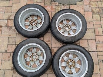 4x alu disky 6½Jx15 H2 ET35 + zimní pneu – Škoda, VW, Seat - 17