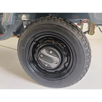 pracovní elektro tříkolka, Leramotors, 1000W, černá - 17