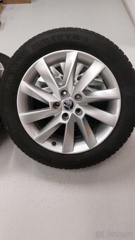 Alu kola 5x112 r17 originál Škoda Superb III  Stratos - 17
