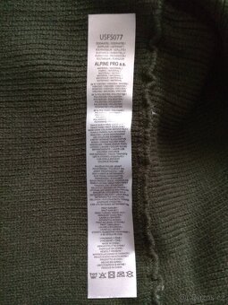 Nové unisex kruhové šály ALPINE PRO - černá, tmavě zelená - 17