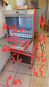 Gastro myčka NeoTech 600, koše 50x50 cm, spádová - 17