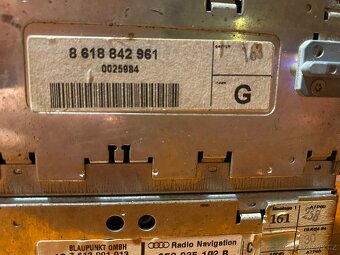 Audi A4/A6 rádio navigace Navigation Plus - 17