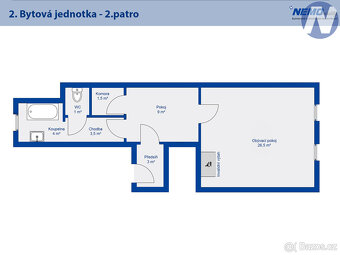 Prodej vícegeneračního domu na náměstí, Husinec - 17