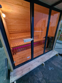 Venkovní finská sauna. - 17