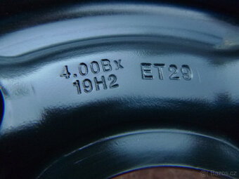 Rezerva dojezdovka originál Audi 5x112 4Jx19 ET29 125 70 19 - 17