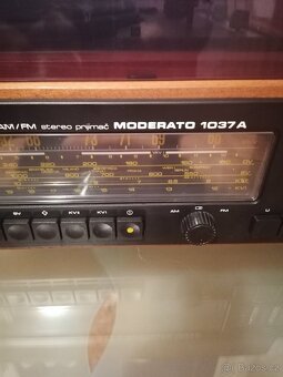 Retro rádiogramofon Tesla Moderato 1037 A - 17
