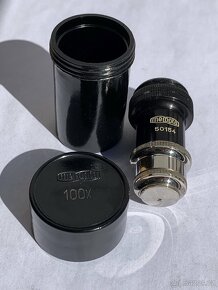 Mikroskop dily objektivy okulary - 17