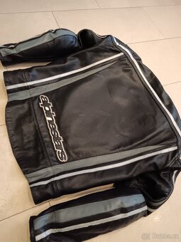 Alpinestars Octane-Pánská kožená moto kombinéza, dvoudílná - 17