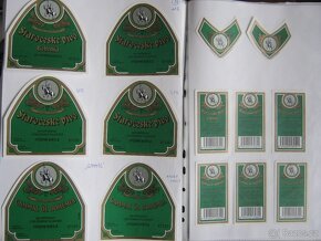152x katalogová sbírka pivní etikety Benešov 1997-2004 - 17
