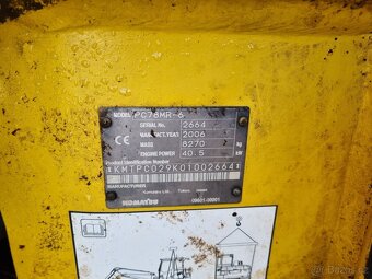 Komatsu PC 78MR-6 pásové rýpadlo - 17