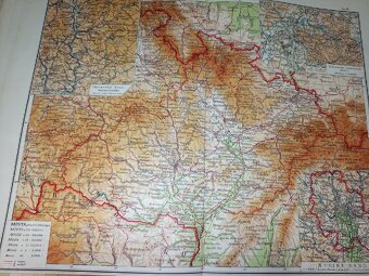 Staré mapy a atlas – kompletní balík 1937 - 17