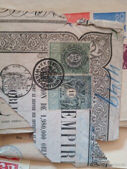 Různé dokumenty, známky, pohlednice. - 17