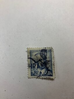 Protektorátní bábovka a poštovní známky - 17