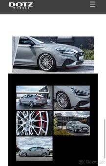 Hyundai i30n zimní alu kola DOTZ Sepang 8x19 ET45 5x114,3 - 17