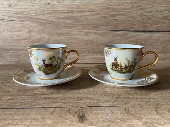 hrnek hrneček myslivecký hrnek porcelán lovecká tématika - 17