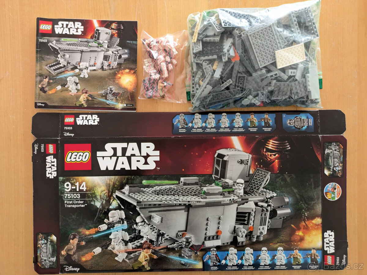 Různé LEGO sety, kompletní. City, StarWars - 18