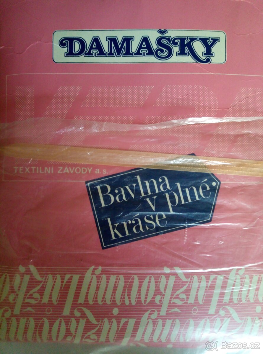 Retro DAMAŠKOVÉ povlečení - 18
