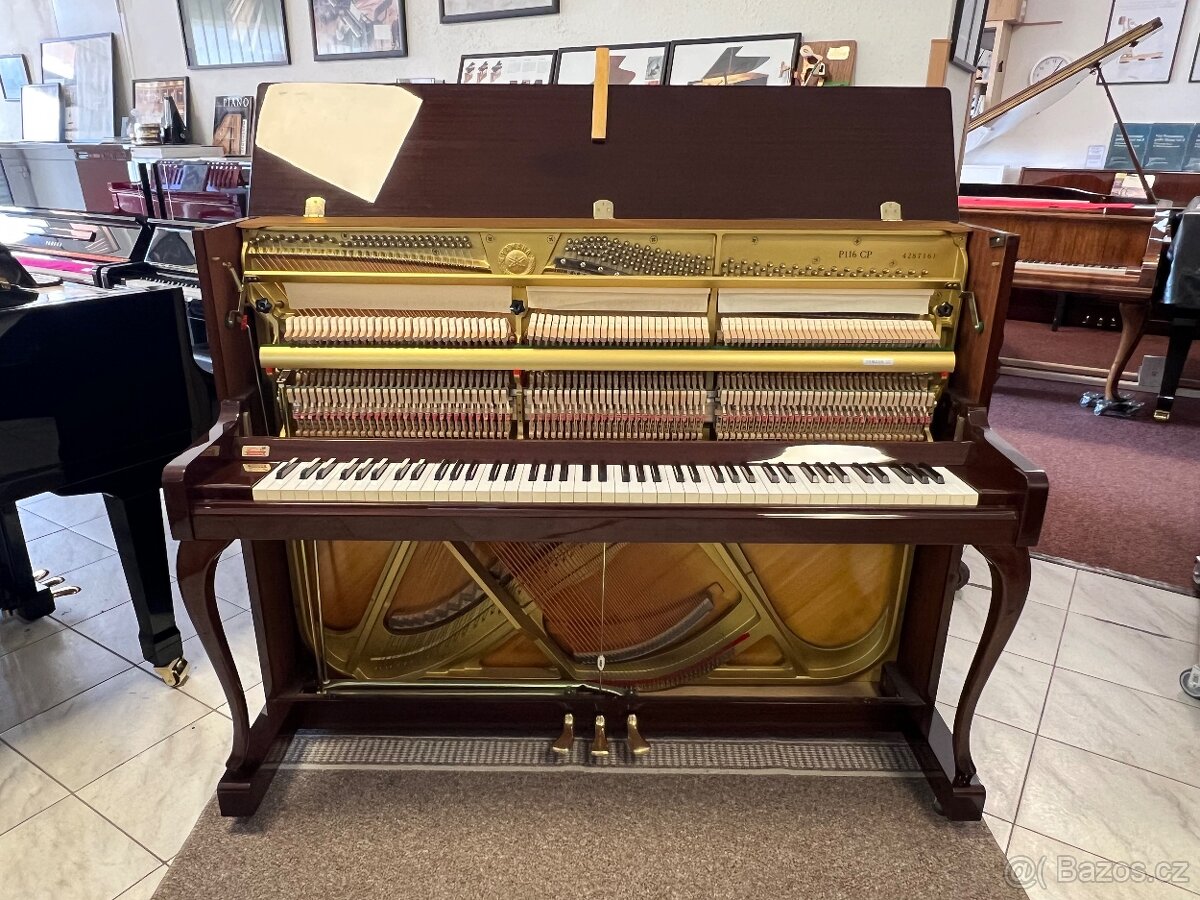 Japonské pianino Yamaha mod. P116 CP se zárukou 5 let. - 18