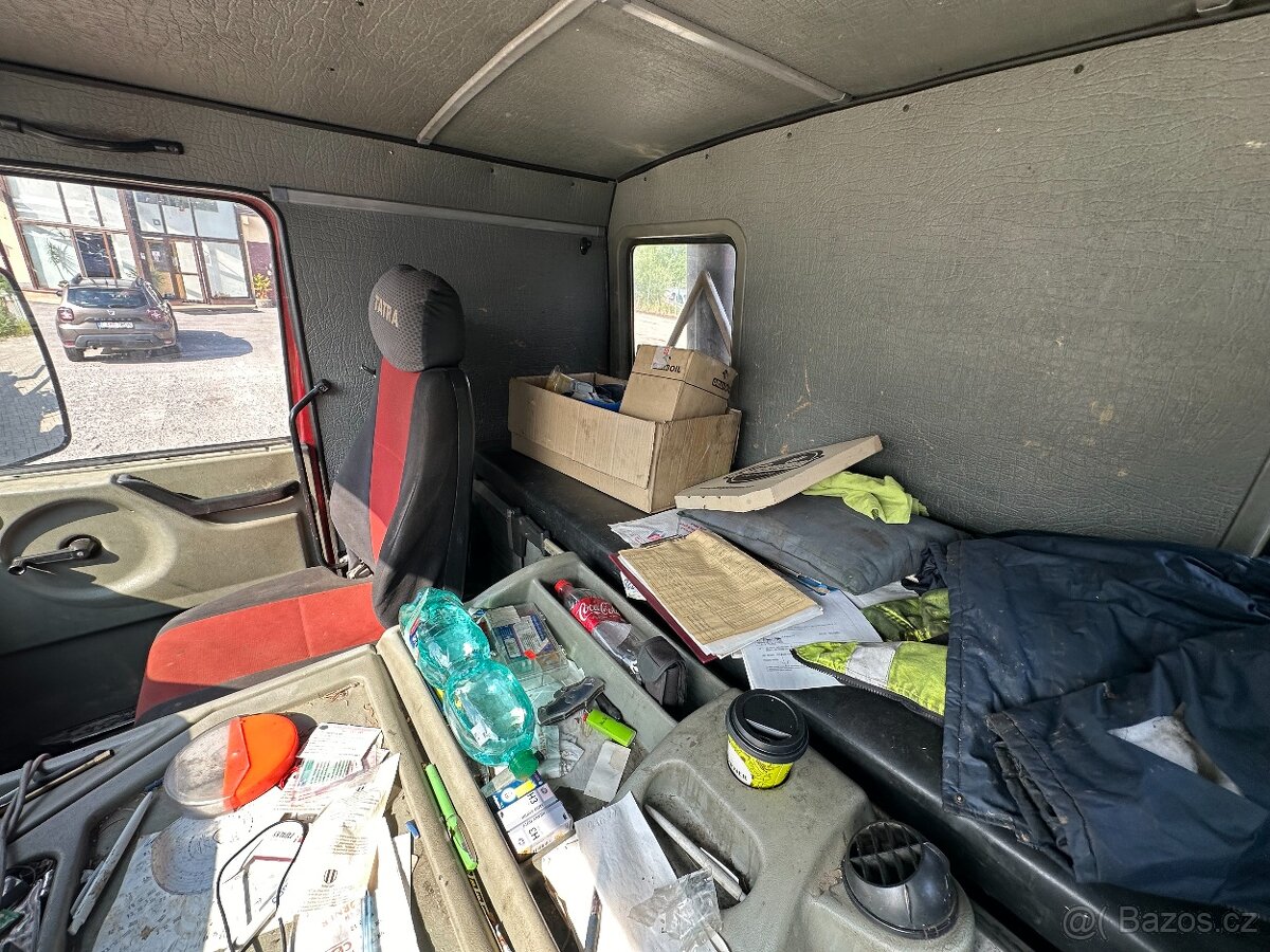 Tatra T815 lesovoz, návadzací, nesený vlek - 18