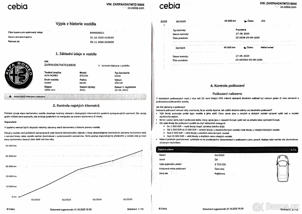 Alfa Romeo Stelvio 2,0 TI Q4 VELOCE 2.maj původČR - 18