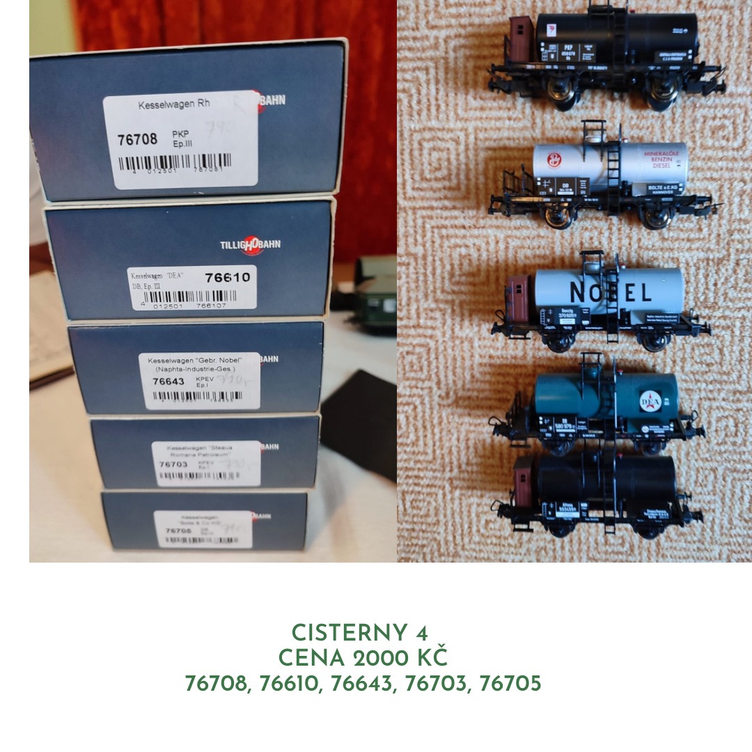 Prodám vlaky - velikost H0 - 18