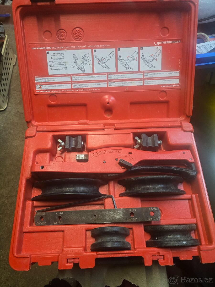 Prodám vyce druhů nářadí Rems, Narex, Bosch, ROTHENBERGER, H - 18