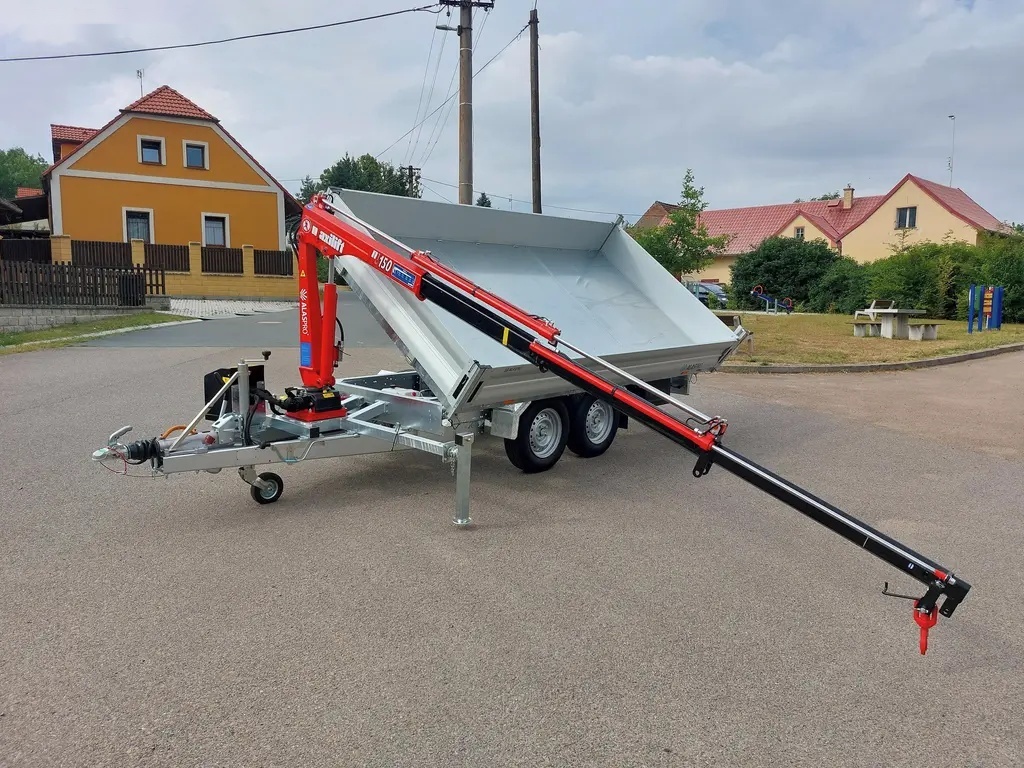 Třístranný sklápěč s rukou - 18