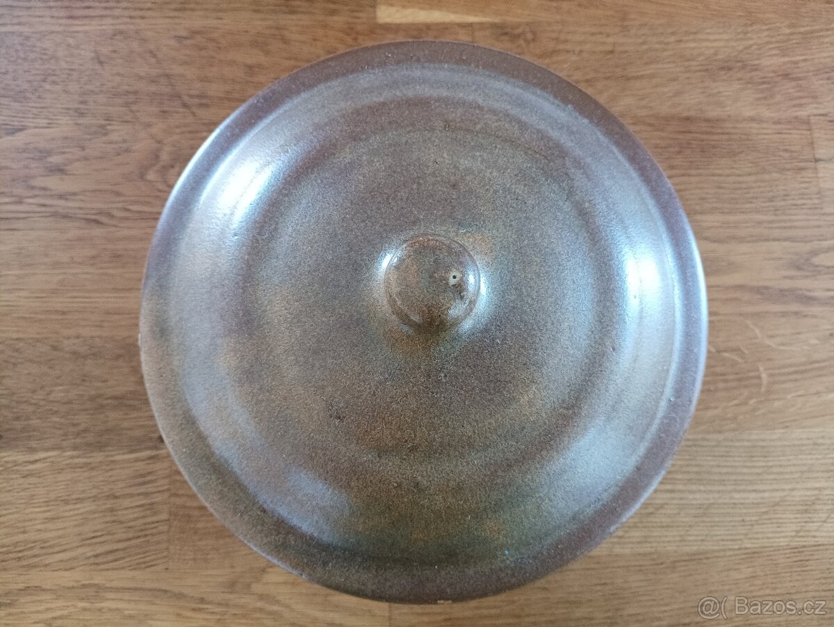 VINTAGE KAMENINOVÝ HRNEC GRÉS & POTIERS DIGOIN Z FRANCIE - 18