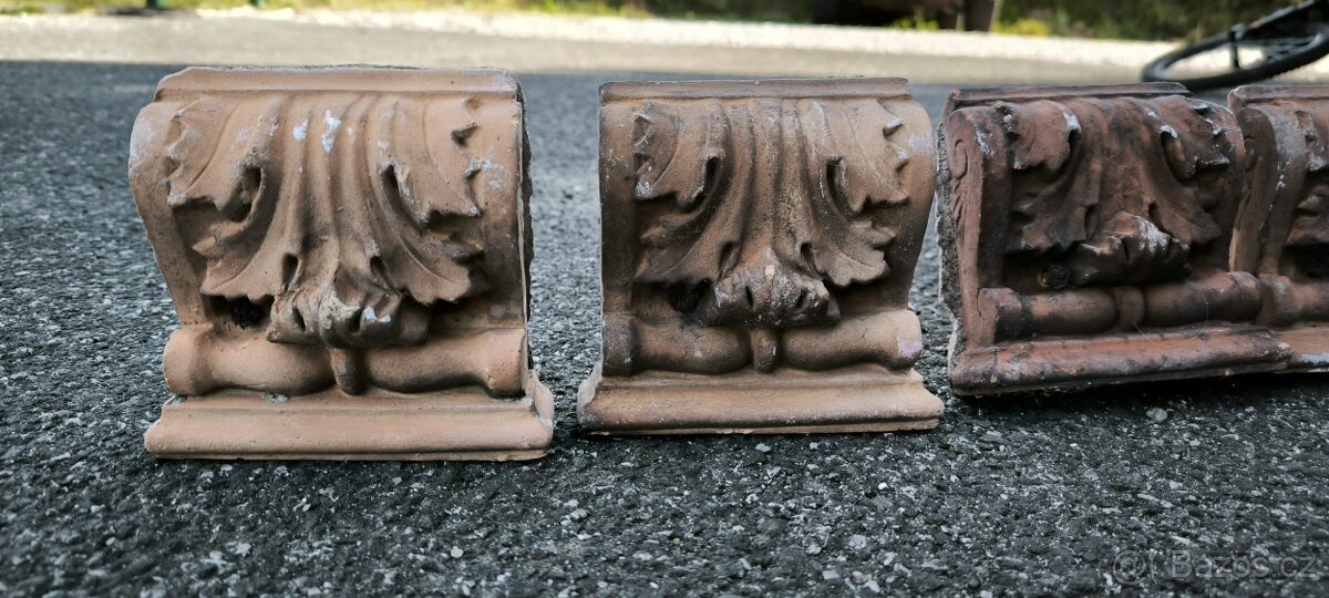 Pískovce Štuky - parapety, prahy, komín průlez, kolo - 18