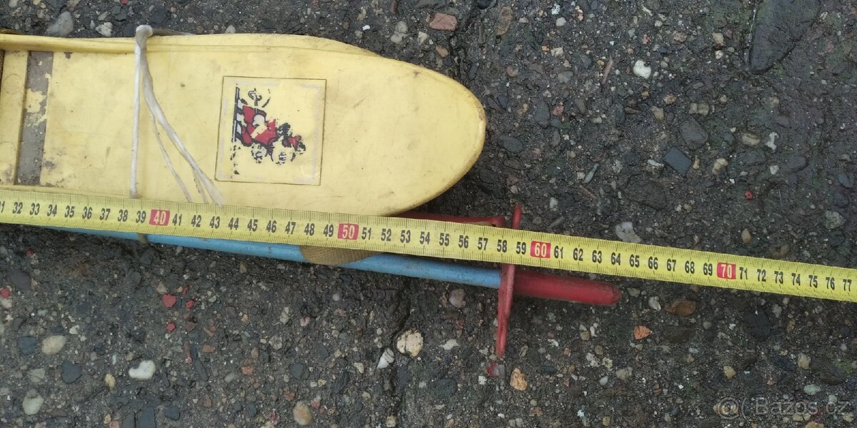 Prodám staré lyže/lyže - 18