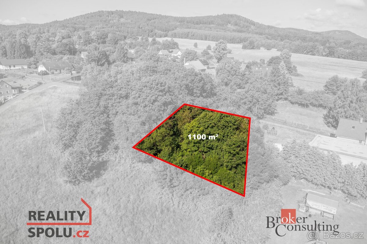 Prodej, pozemky/bydlení, 1100 m2, Hrádek nad Nisou, Liberec - 18