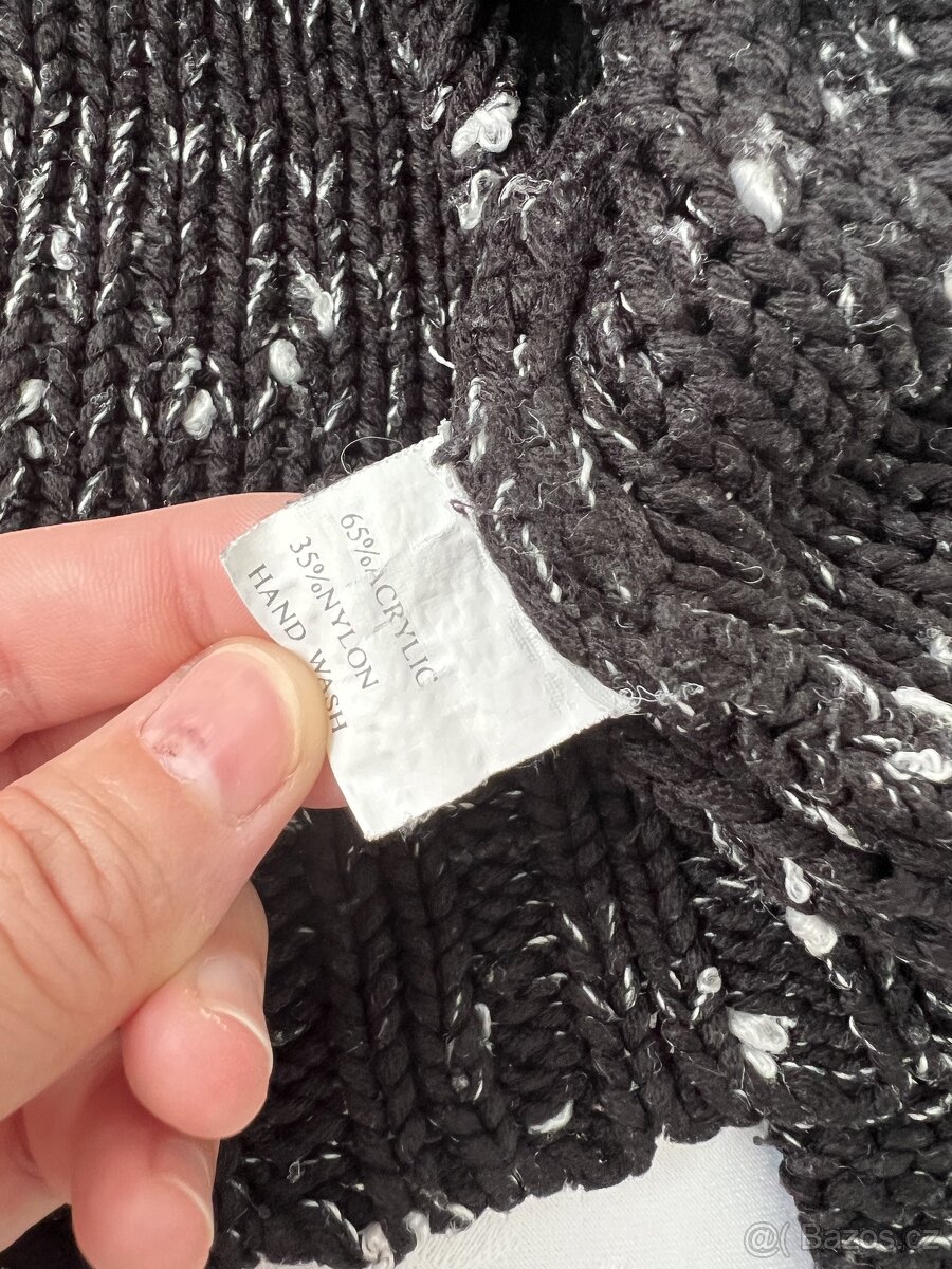 Dámský svetr – černobílý S/M? - 18