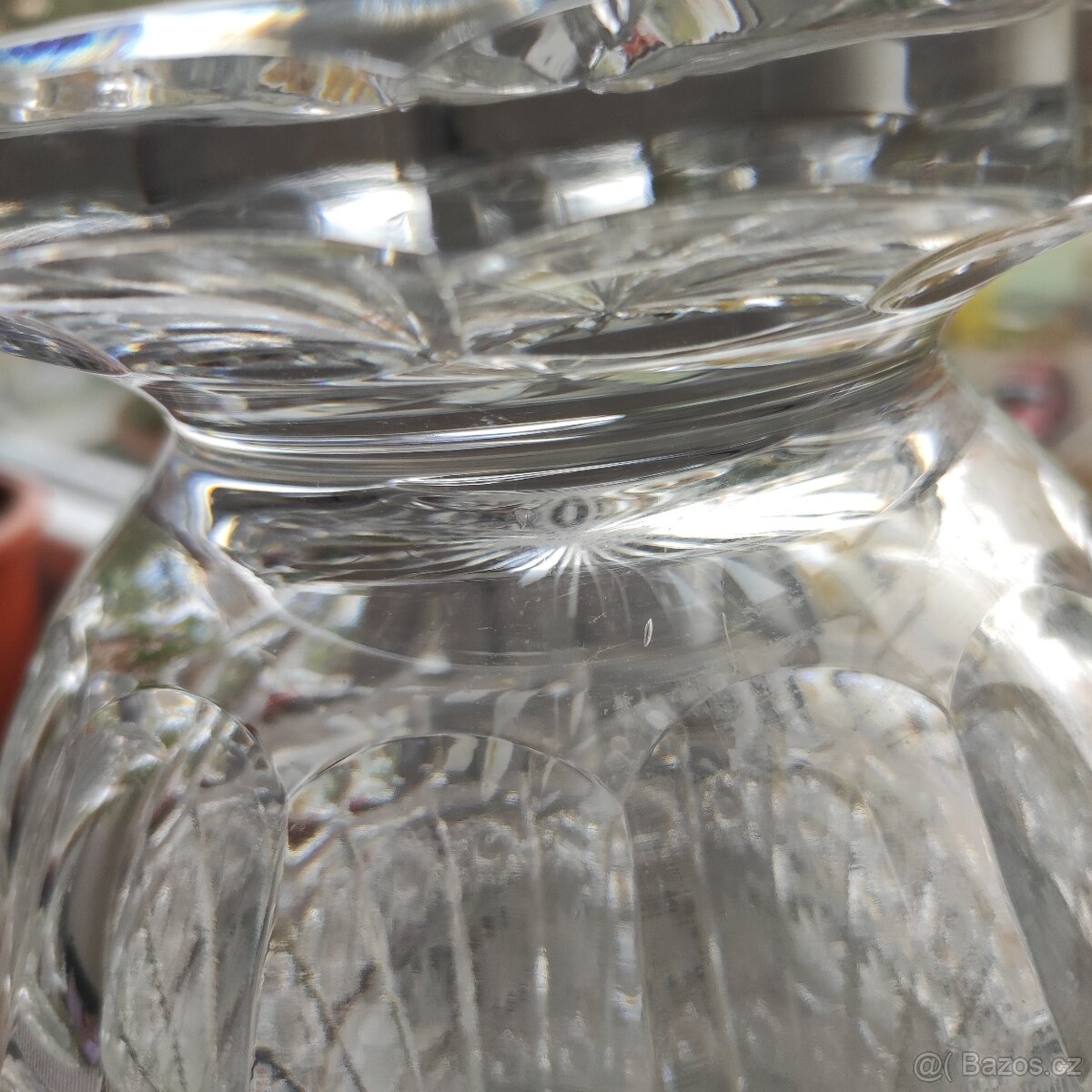 velká broušená váza - 18