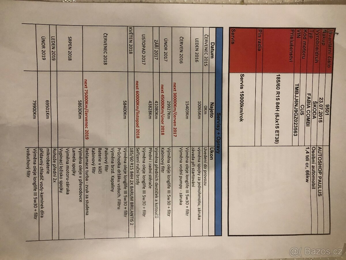 Škoda Fabia III ,taž,,1.4 tdi/66kw 2015 121tis nová TK+olej - 18