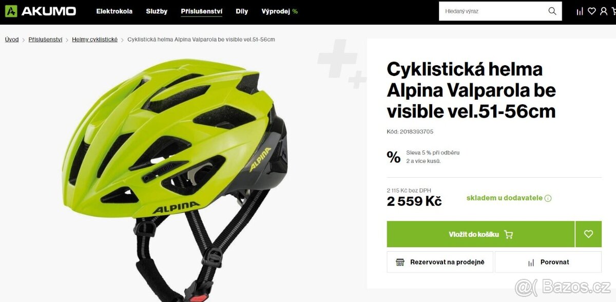 helma přilba Alpina Valparola velikost M 51-56 240g - 18