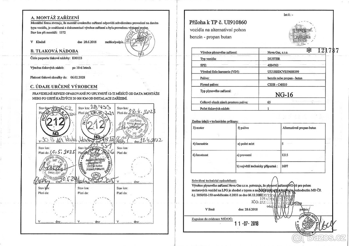 DACIA DUSTER 1,6 i LPG - 18