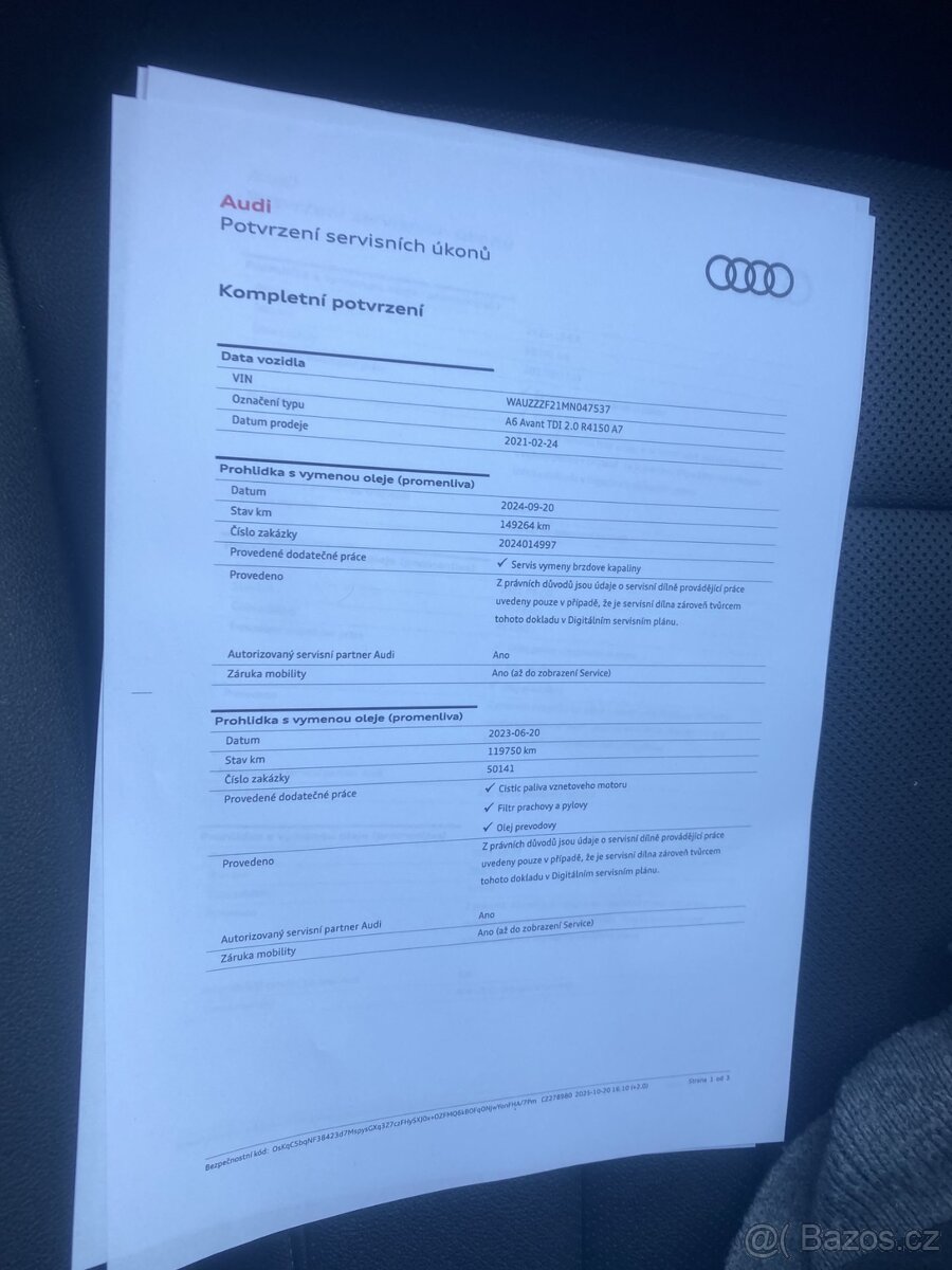 Audi A6 avant 40tdi HDMatrix B&O DPH serv.kniha - 18