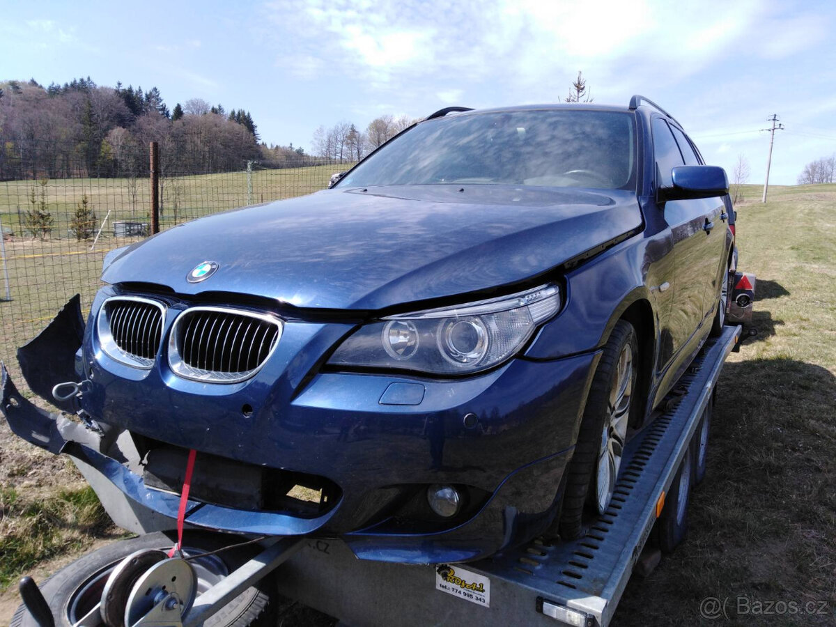 BMW 530D 160kW E61 na nahradní díly automat i manuál - 18