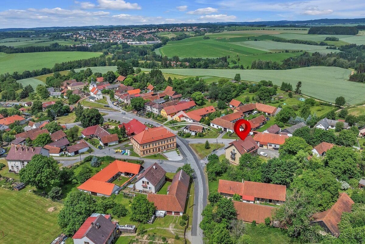 Pěkný byt 3+1 Pošná u Pacova - 18